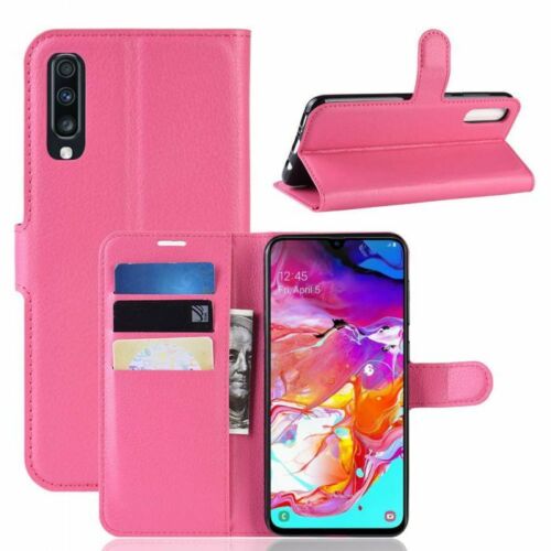 Leather Folio Wallet Case for Samsung Galaxy A20 / A30 Leather Folio Wallet Case for Samsung Galaxy A20 / A30